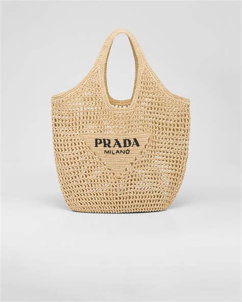 prada crochet beach bag|prada crochet bag 2021.